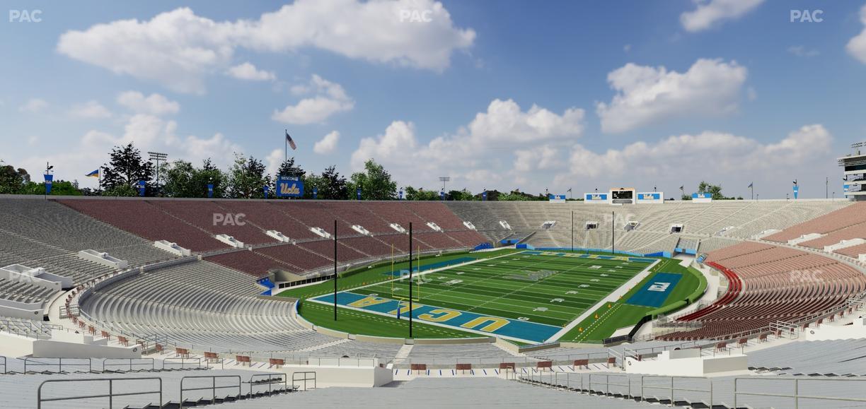 Rose Bowl Stadium - Section Upper 13 H Seat View