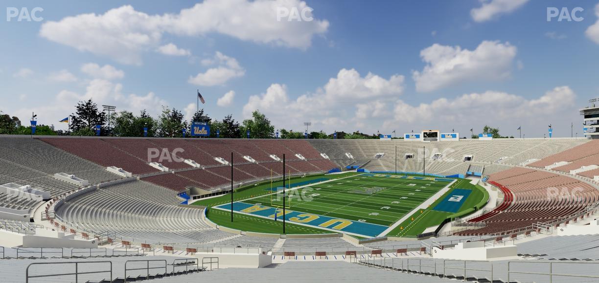 Rose Bowl Stadium - Section Upper 13 H Seat View