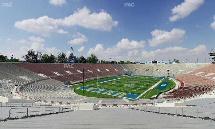 Rose Bowl Stadium - Section Upper 13 H Seat View