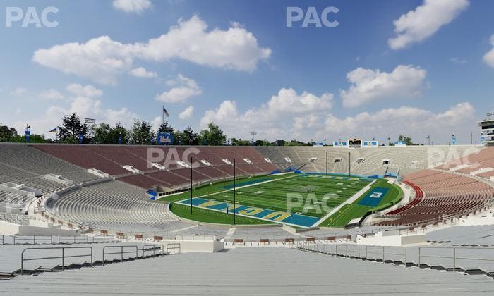 Rose Bowl Stadium - Section Upper 13 H Seat View
