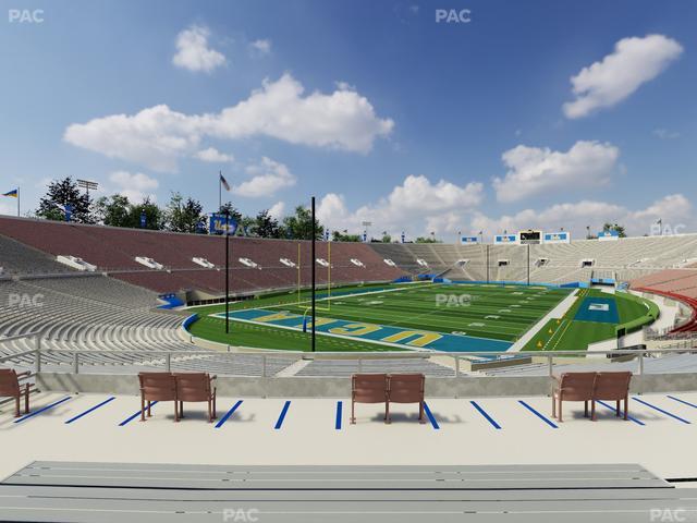 Rose Bowl Stadium - Section Upper 13 H Seat View