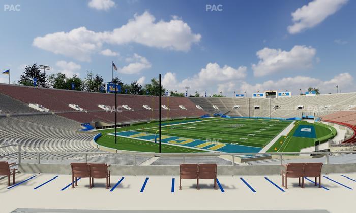Rose Bowl Stadium - Section Upper 13 H Seat View