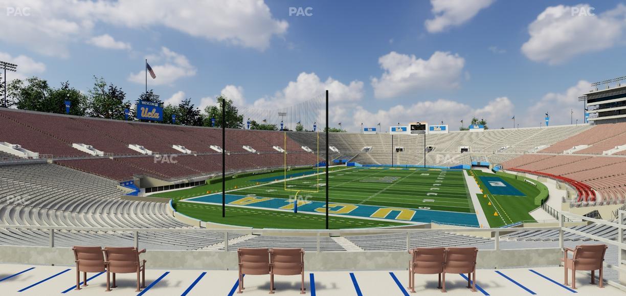 Rose Bowl Stadium - Section Upper 13 L Seat View