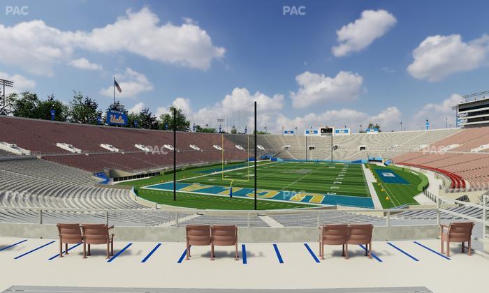 Rose Bowl Stadium - Section Upper 13 L Seat View