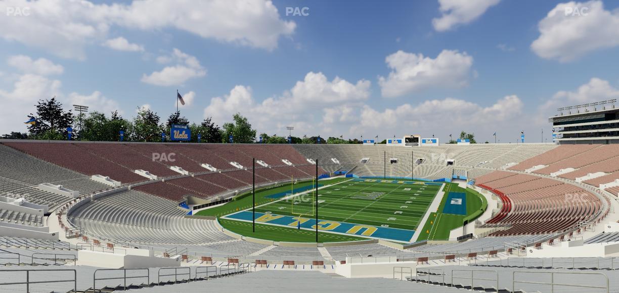 Rose Bowl Stadium - Section Upper 13 L Seat View