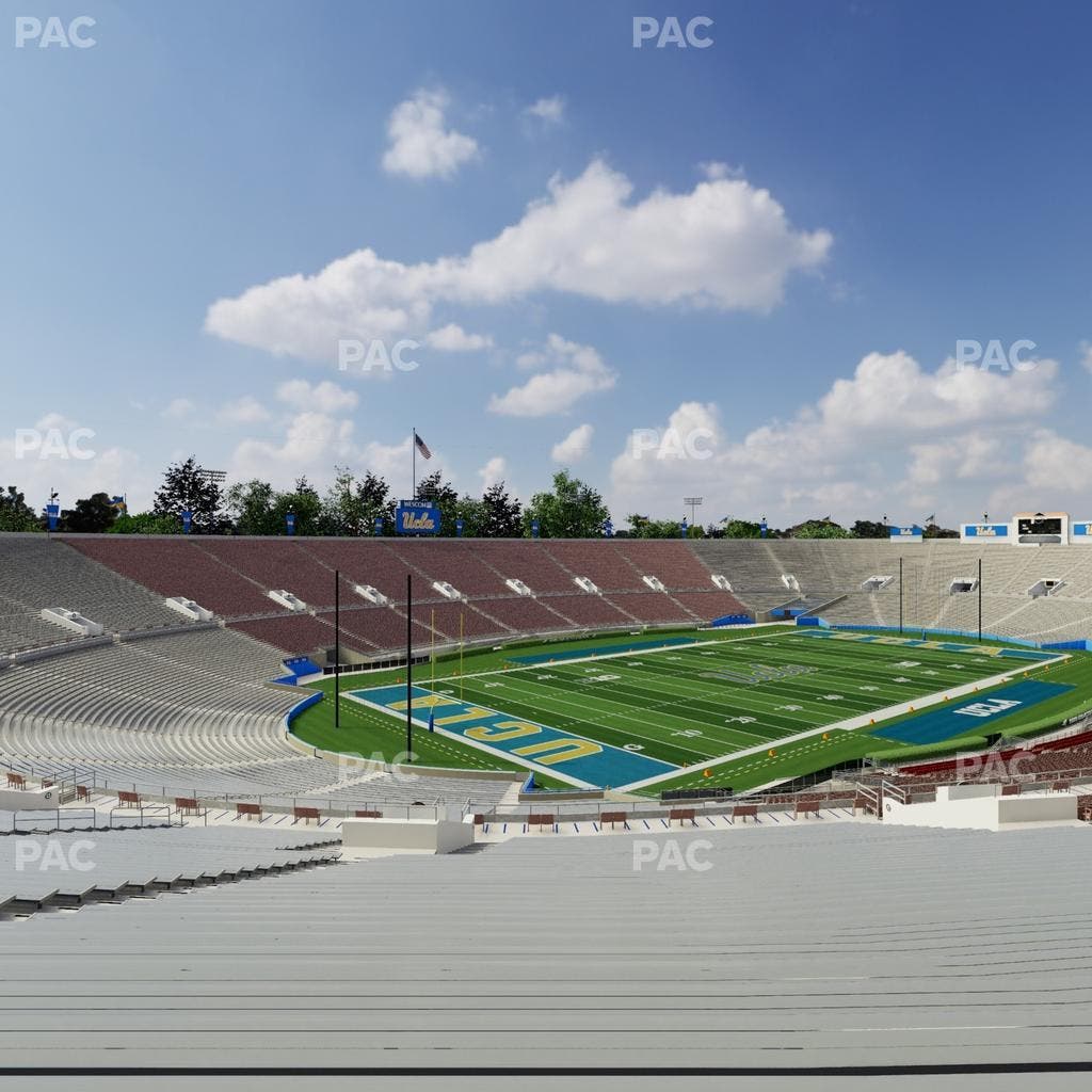 Rose Bowl Stadium - Section Upper 14 H Seat View