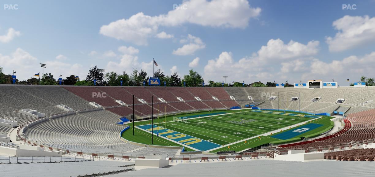 Rose Bowl Stadium - Section Upper 14 H Seat View
