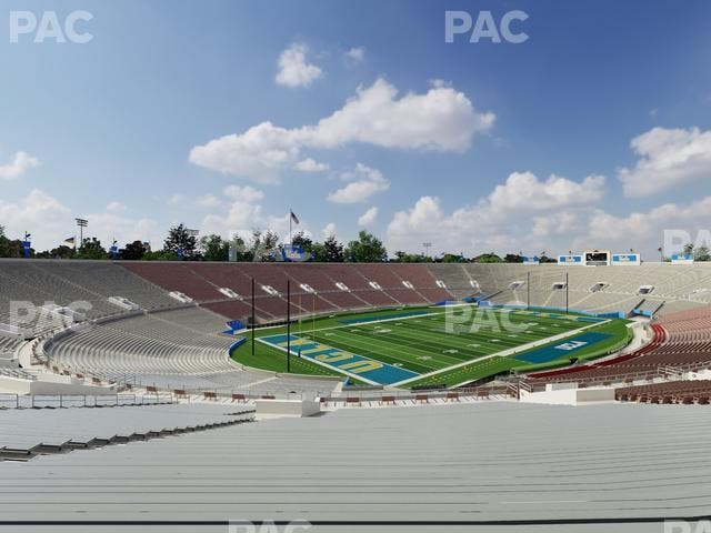 Rose Bowl Stadium - Section Upper 14 H Seat View