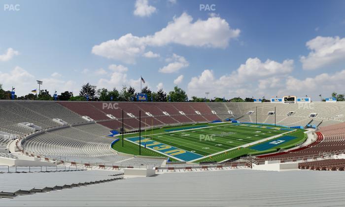 Rose Bowl Stadium - Section Upper 14 H Seat View