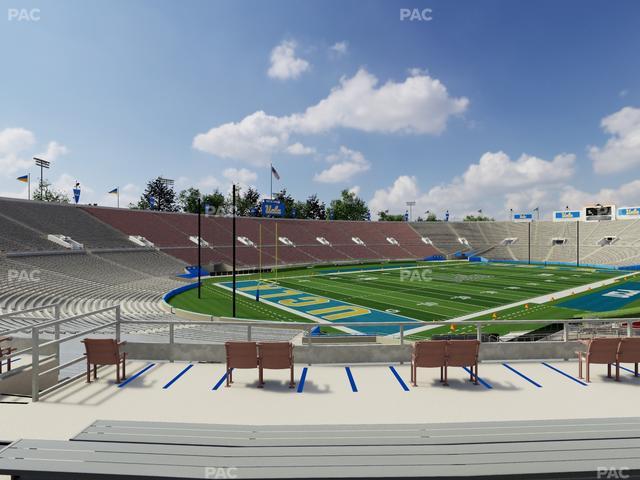 Rose Bowl Stadium - Section Upper 14 H Seat View
