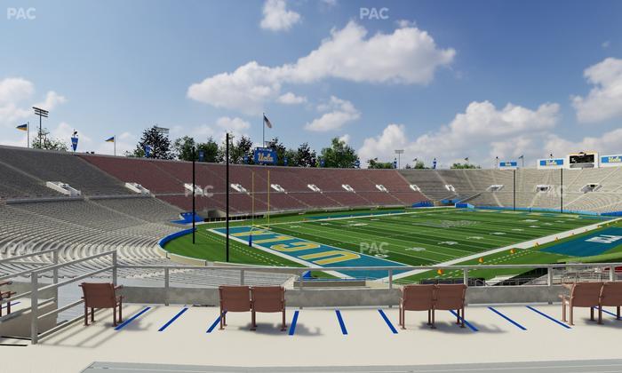 Rose Bowl Stadium - Section Upper 14 H Seat View