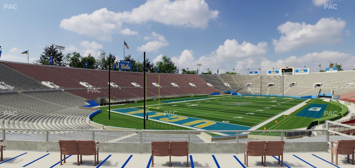Rose Bowl Stadium - Section Upper 14 L Seat View