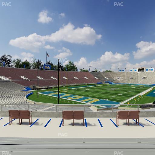 Rose Bowl Stadium - Section Upper 14 L Seat View