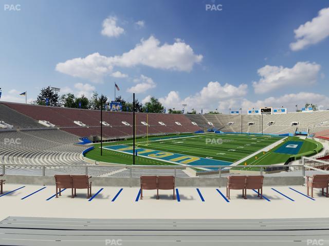Rose Bowl Stadium - Section Upper 14 L Seat View