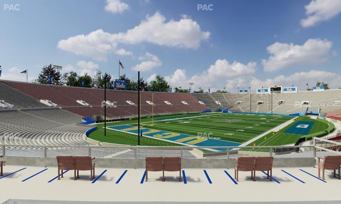 Rose Bowl Stadium - Section Upper 14 L Seat View