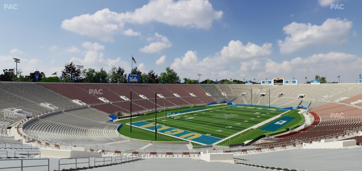 Rose Bowl Stadium - Section Upper 14 L Seat View