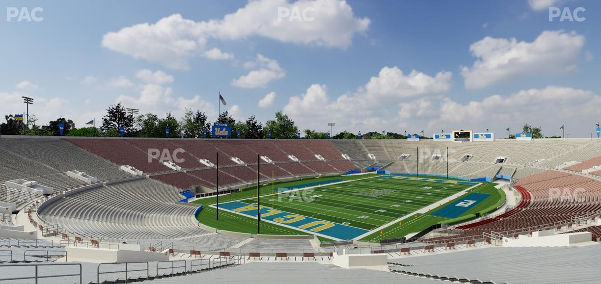 Rose Bowl Stadium - Section Upper 14 L Seat View