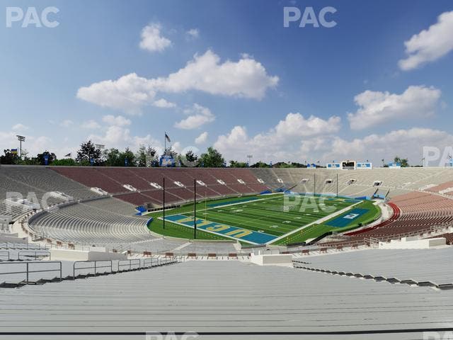 Rose Bowl Stadium - Section Upper 14 L Seat View