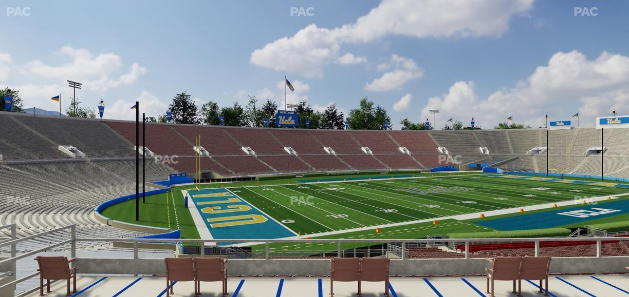 Rose Bowl Stadium - Section Upper 15 H Seat View
