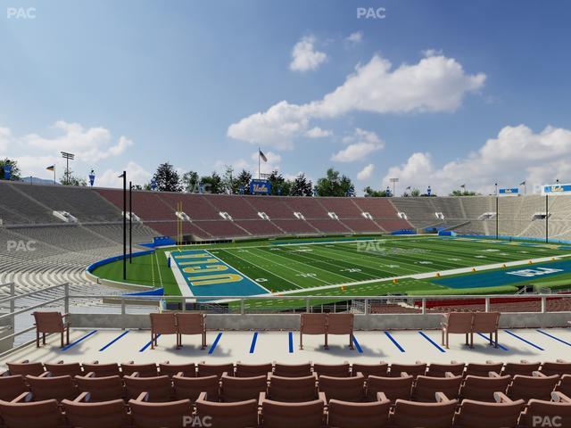 Rose Bowl Stadium - Section Upper 15 H Seat View