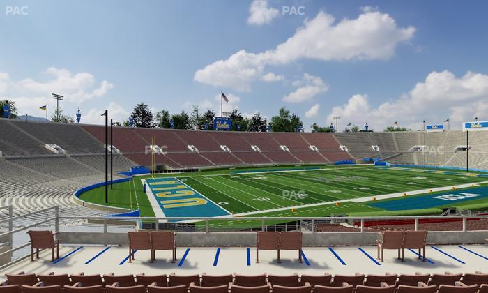 Rose Bowl Stadium - Section Upper 15 H Seat View