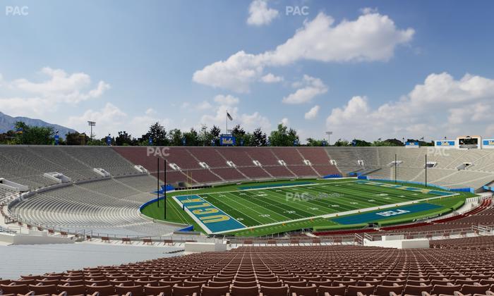 Rose Bowl Stadium - Section Upper 15 H Seat View