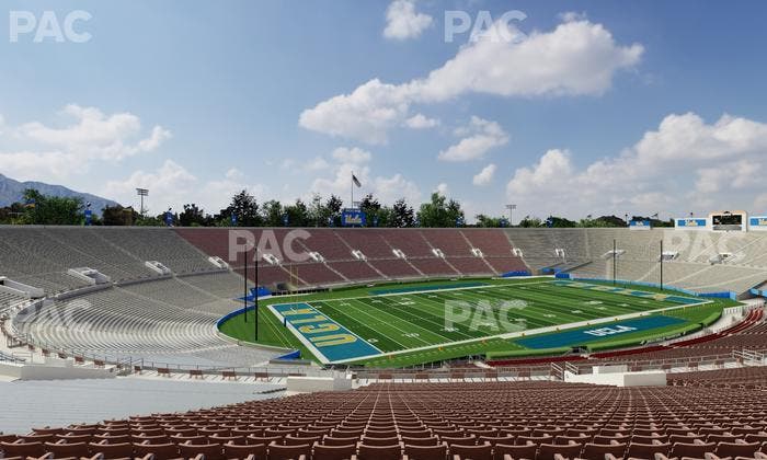 Rose Bowl Stadium - Section Upper 15 H Seat View