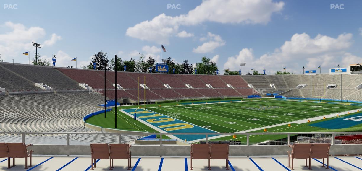 Rose Bowl Stadium - Section Upper 15 L Seat View