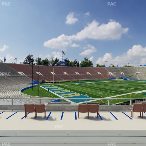 Rose Bowl Stadium - Section Upper 15 L Seat View