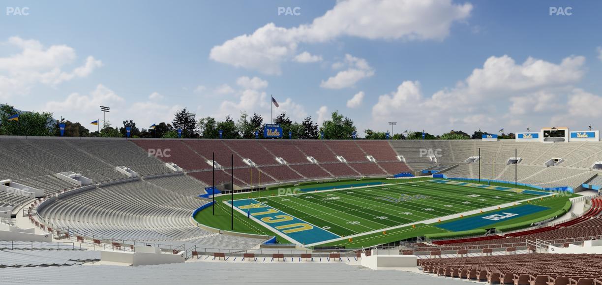 Rose Bowl Stadium - Section Upper 15 L Seat View