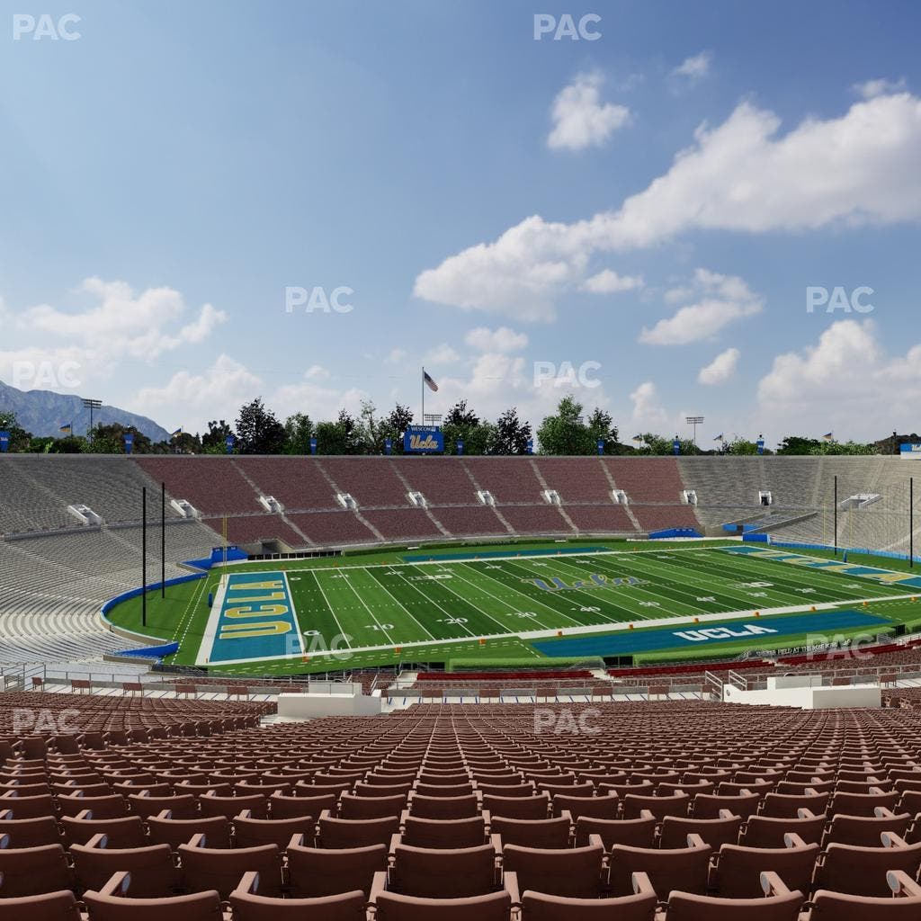 Rose Bowl Stadium - Section Upper 16 H Seat View