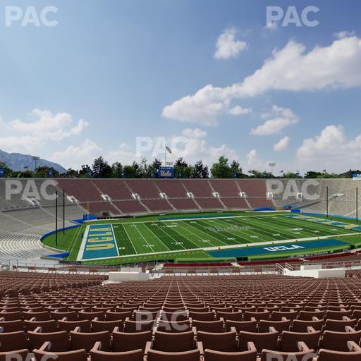 Rose Bowl Stadium - Section Upper 16 H Seat View