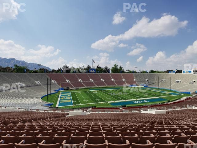Rose Bowl Stadium - Section Upper 16 H Seat View