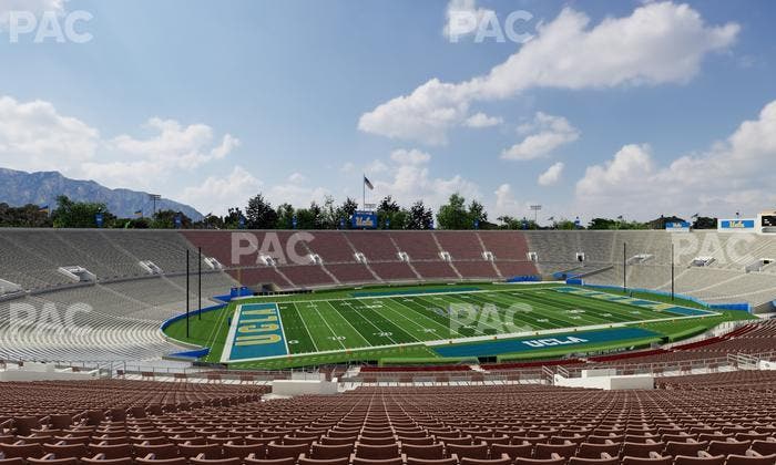Rose Bowl Stadium - Section Upper 16 H Seat View