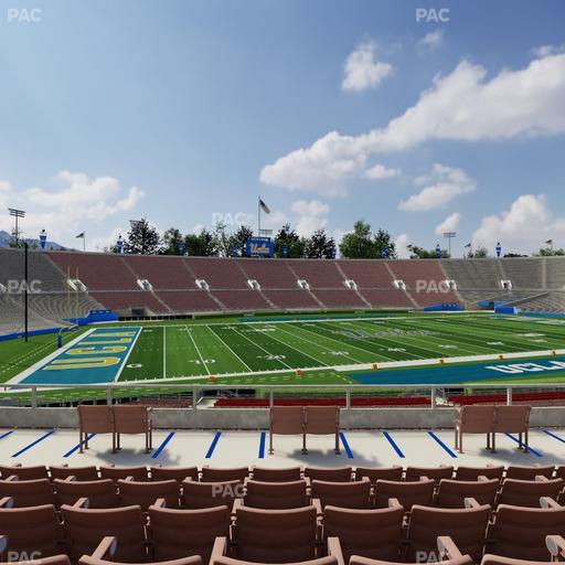 Rose Bowl Stadium - Section Upper 16 H Seat View