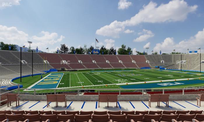 Rose Bowl Stadium - Section Upper 16 H Seat View