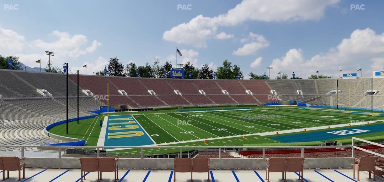 Rose Bowl Stadium - Section Upper 16 L Seat View