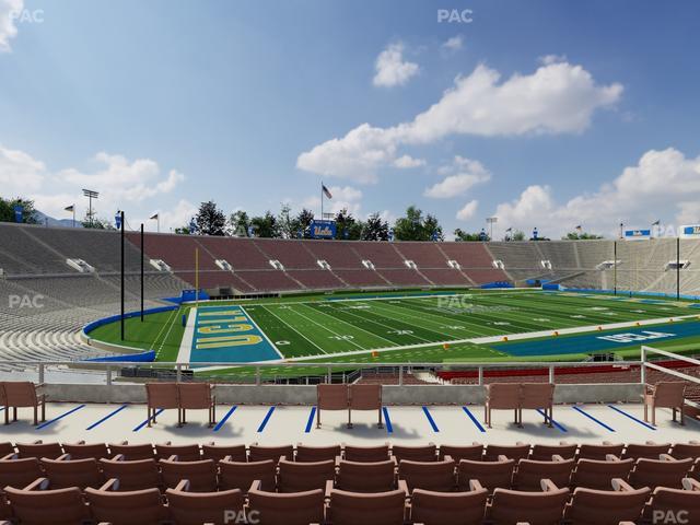 Rose Bowl Stadium - Section Upper 16 L Seat View