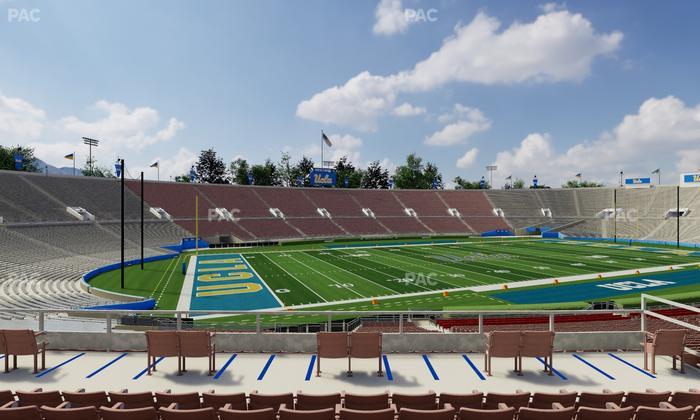 Rose Bowl Stadium - Section Upper 16 L Seat View