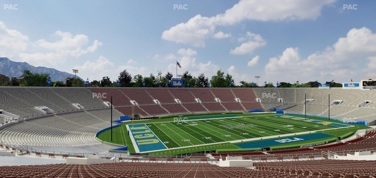 Rose Bowl Stadium - Section Upper 16 L Seat View