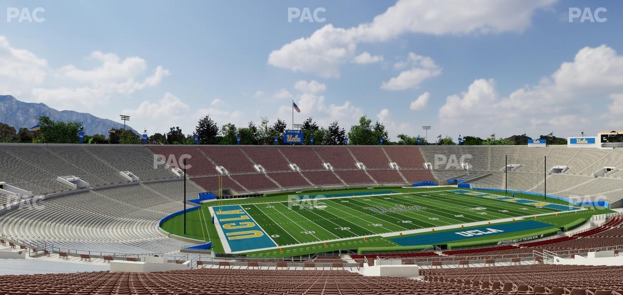 Rose Bowl Stadium - Section Upper 16 L Seat View