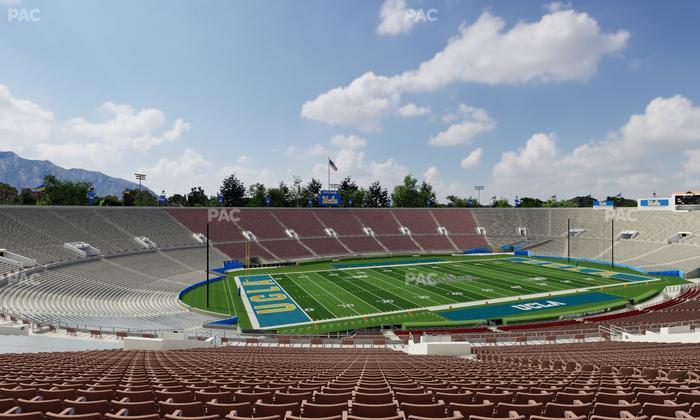 Rose Bowl Stadium - Section Upper 16 L Seat View