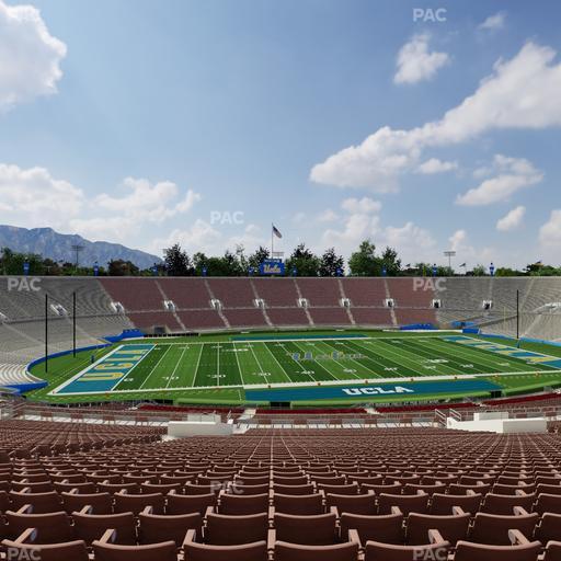 Rose Bowl Stadium - Section Upper 17 H Seat View