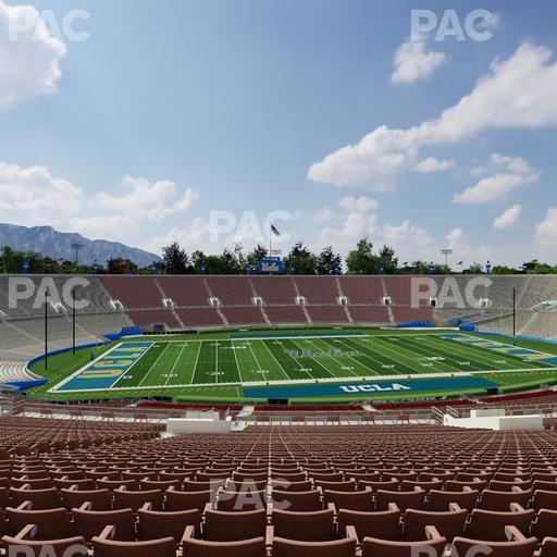Rose Bowl Stadium - Section Upper 17 H Seat View