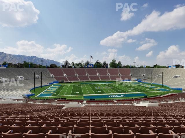 Rose Bowl Stadium - Section Upper 17 H Seat View