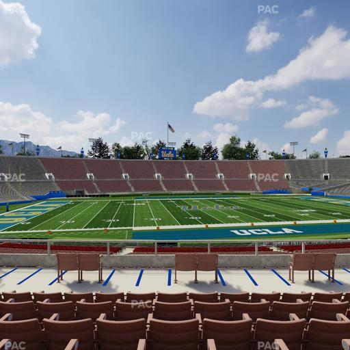 Rose Bowl Stadium - Section Upper 17 H Seat View