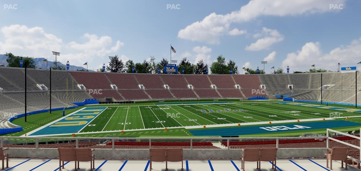 Rose Bowl Stadium - Section Upper 17 L Seat View