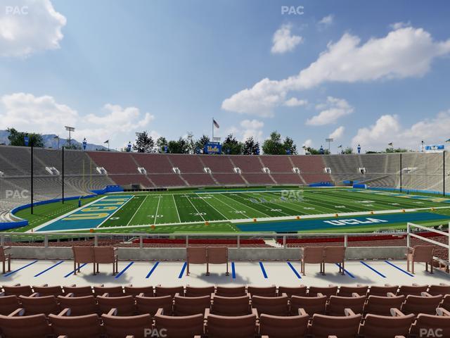 Rose Bowl Stadium - Section Upper 17 L Seat View