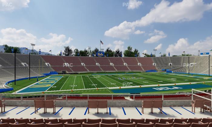 Rose Bowl Stadium - Section Upper 17 L Seat View