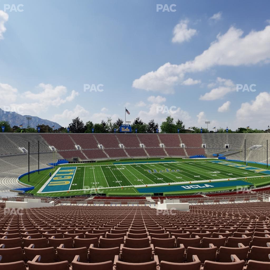 Rose Bowl Stadium - Section Upper 17 L Seat View